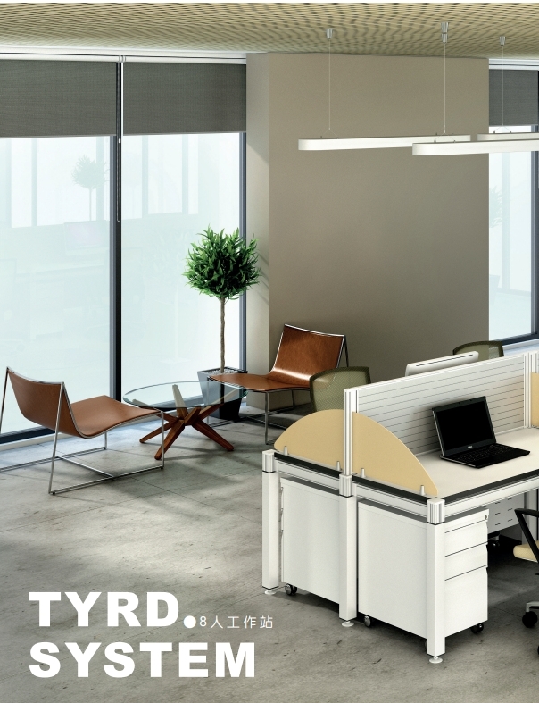 工作站系列-RD造型方柱桌腳 - 4