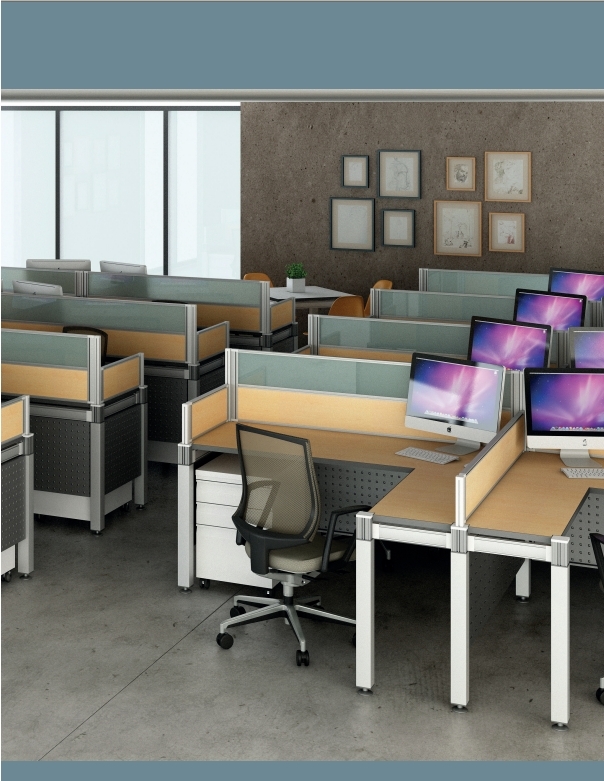 工作站系列-RD造型方柱桌腳 - 11